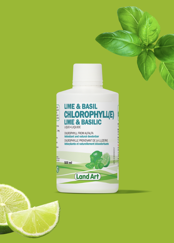 Chlorophylle - Liquide 500ml - Lime & Basilic - Land Art